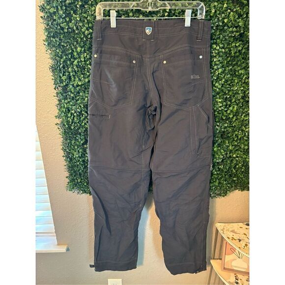 KUHL MENS NYLON GRAY ZIP OFF PANTS SIZE 30x34 - Picture 4 of 5